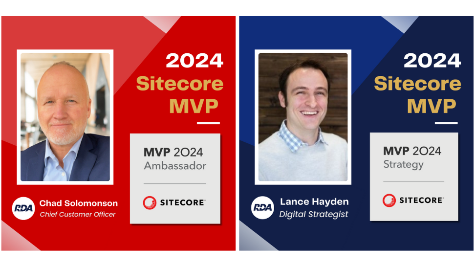 2024 Sitecore MVP - Chad + Lance banners