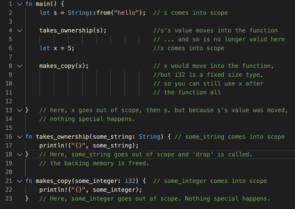 Memory Management with Rust: Own it!