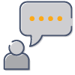 talking