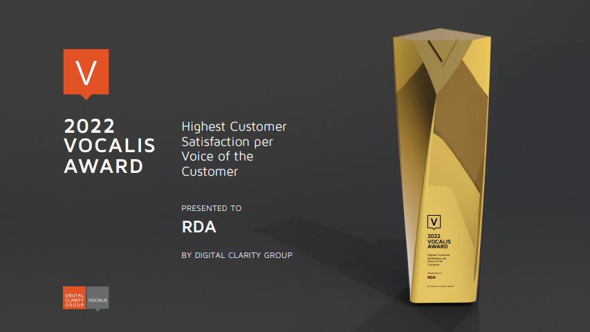 RDA Recognized As Top Marketing Technology Services Agency Based on Customer Feedback
