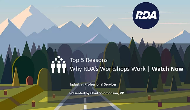  TOP 5 REASONS WHY WORKSHOPS WORK FOR PROFESSIONAL SERVICES