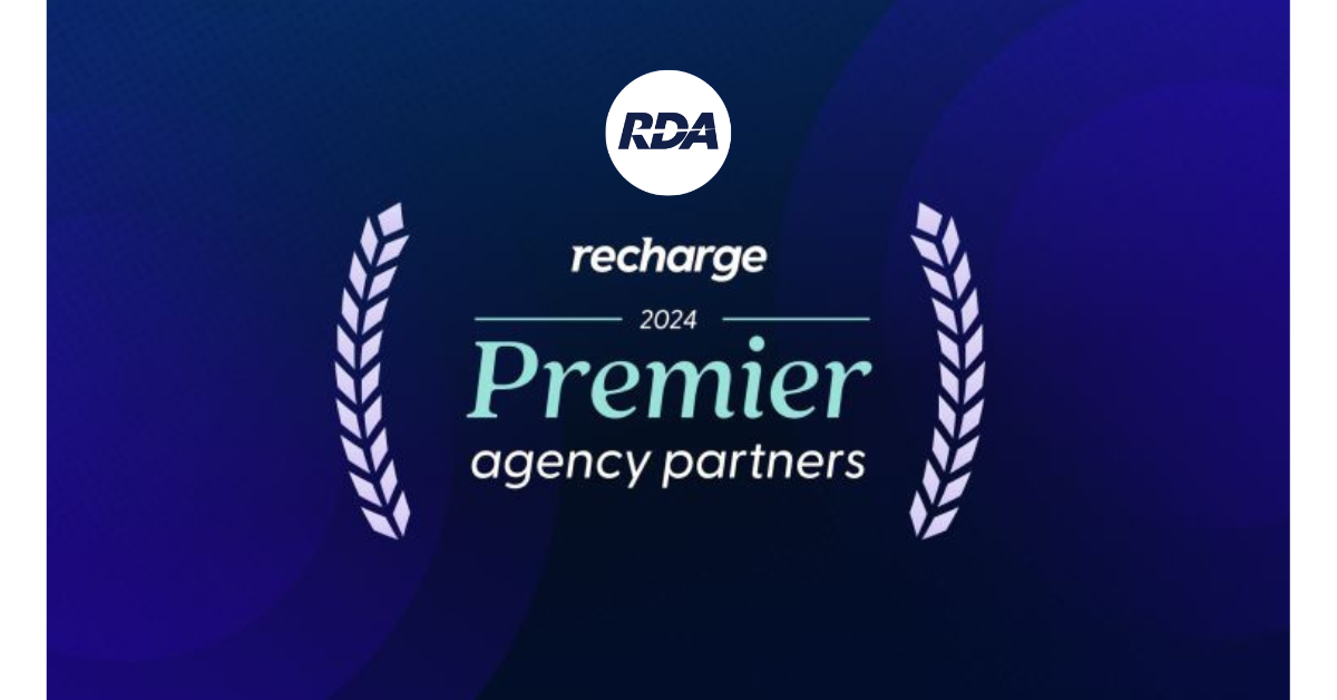 RDA Celebrates Premier Agency Status with Subscription Management Partner, Recharge